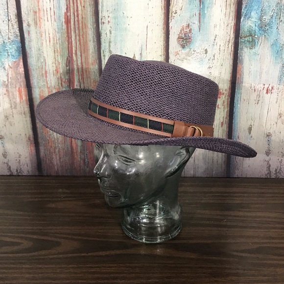 stetson gambler straw cowboy hat
